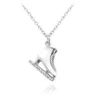 Stříbrný náhrdelník Minet bruslička
