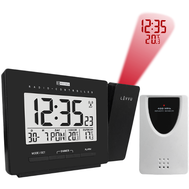 Digitální budík s projekcí času a vnitřní teploty Lavvu LAR0030