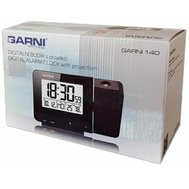 Digitální budík s projekcí času a vnitřní teploty GARNI 140