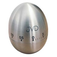 Mechanická kovová kuchyňská minutka JVD DM76