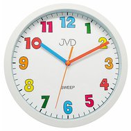 Dětské nástěnné hodiny s plynulým chodem 25cm JVD HA46.3