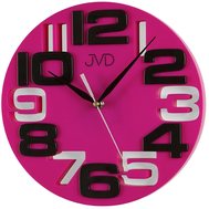 Nástěnné hodiny s plynulým chodem 25cm JVD H107.5